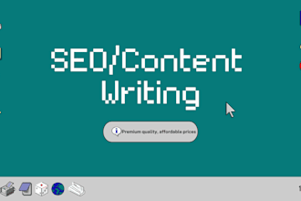 write engaging SEO friendly content for you