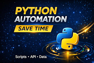 build or fix python automation scripts
