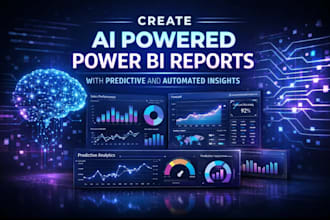 create ai powered power bi reports with predictive and automated insights