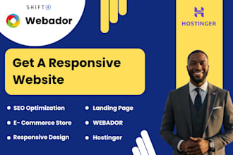 webador website, webador redesign, hostinger, shift4shop, bigcommerce
