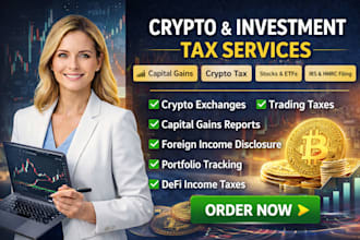 prepare crypto tax return capital gains tax filing stock investment tax