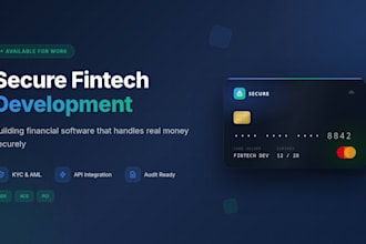 create fintech software applications