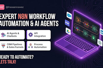 build n8n automation workflows and ai agents