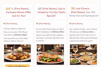 do email marketing for restaurants