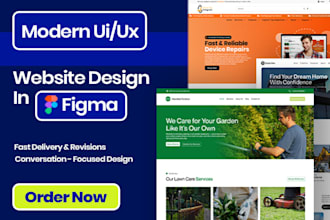 design figma website UI, saas landing page, figma website mockup