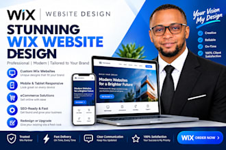 design a high converting wix website and wix website redesign