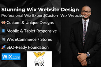 design a high converting wix website and wix website redesign