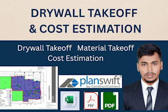 do drywall and framing quantity takeoff and cost estimation
