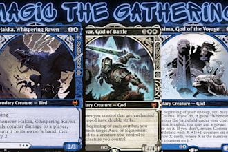 design fantacy card game illustration for mtg and edh