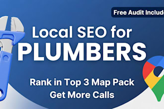 rank your plumbing business  on google maps with gmb SEO
