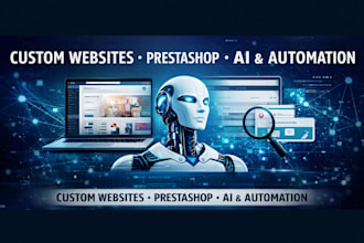 build responsive ecommerce websites, prestashop modules and automation