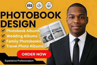 turn your messy photos into a professional  photobook album