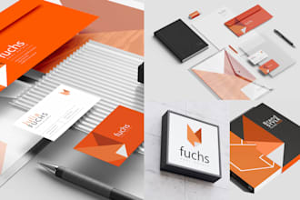 design a premium brand identity and corporate brand manual