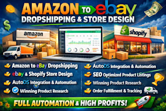do amazon to ebay dropshipping ebay shopify store design autods product listing