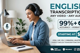 transcribe audio and video