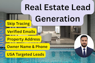 do b2b lead generation for USA real estate agents