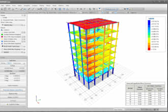 run seismic analysis in etabs sap2000 and optimize your structure
