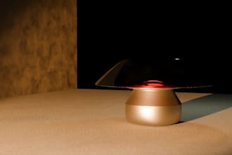create a custom 3d model for you in blender