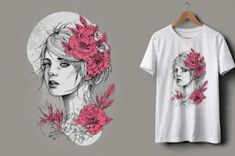 design creative and modern t shirt design