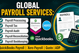 provide global payroll processing and tax compliance support