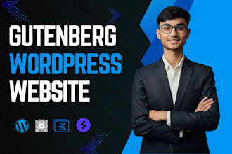 design gutenberg wordpress website using gutenberg blocks, spectra or kadence