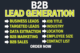 do b2b lead generation, linkedin leads, targeted lead gen