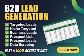do b2b lead generation any industry, linkedin lead gen