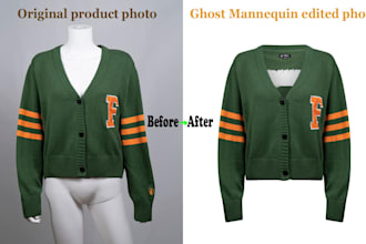 edit ghost mannequin clothing photos