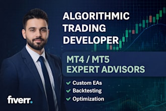 build your forex strategy into mt4 mt5 robot expert advisor