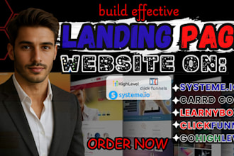 be carrd co clickfunnels wordpress wix systeme io learnybox landing page expert