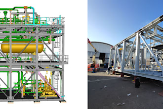do your oil and gas modular skids, fixed structure design, lifting, calculation