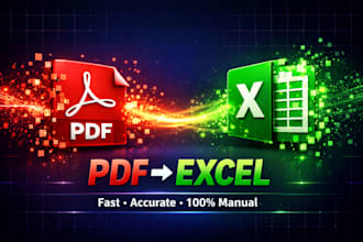 convert PDF to excel accurately and fast