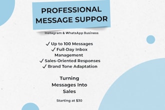 instagram and whatsapp customer support