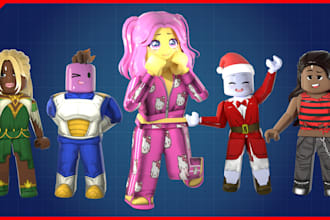 create 3d ugc roblox model, accessories, props for your game