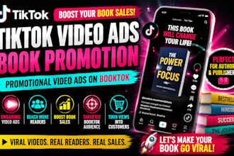 do tik tok video ads book promotion tiktok ads promotional video ads on booktok