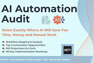 deliver an ai opportunity audit with workflow analysis and a 90 day roadmap