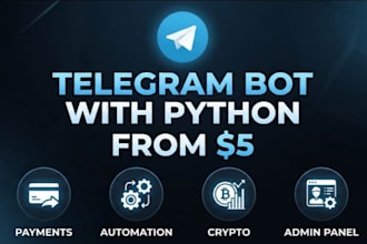 build a custom telegram bot in python