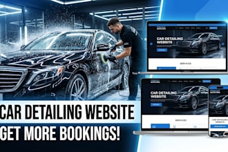 car detailing auto detailing car wash website auto detailing logo car dealership