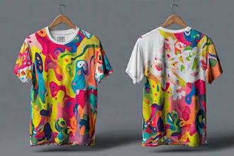 design awesome graphic t shirt design