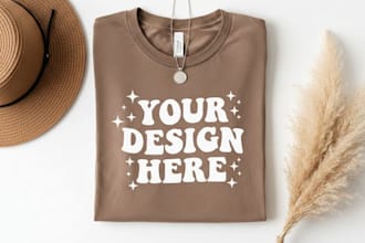 create realistic t shirt mockups for etsy and pod
