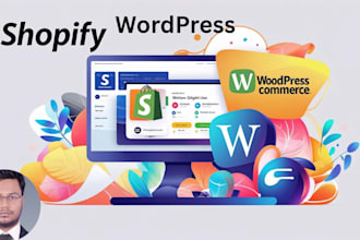 upload products into your shopify, wix, or woocommerce store