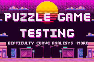 playtest your puzzle game and analyze balance and difficulty