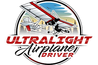 design excellent airplane logo with free source file