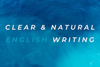 rewrite and improve your english text clearly and naturally