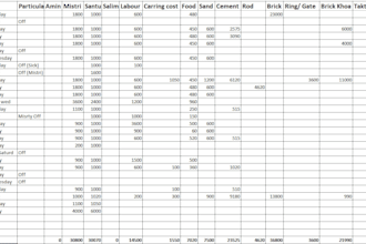 do data entry, excel spreadsheet and invoice organization