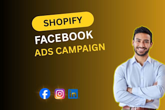be your facebook ads manager and run high converting campaigns