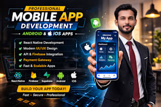 make your mobile applications android apps ios apps react native