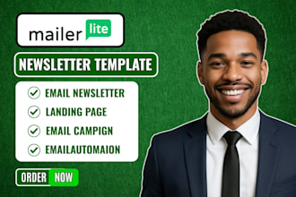 setup mailerlite email marketing, mailerlite email newsletter templates campaign