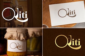 design a sleek premium modern logo