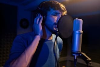 sing your classic, blues and rnb song as a music artist